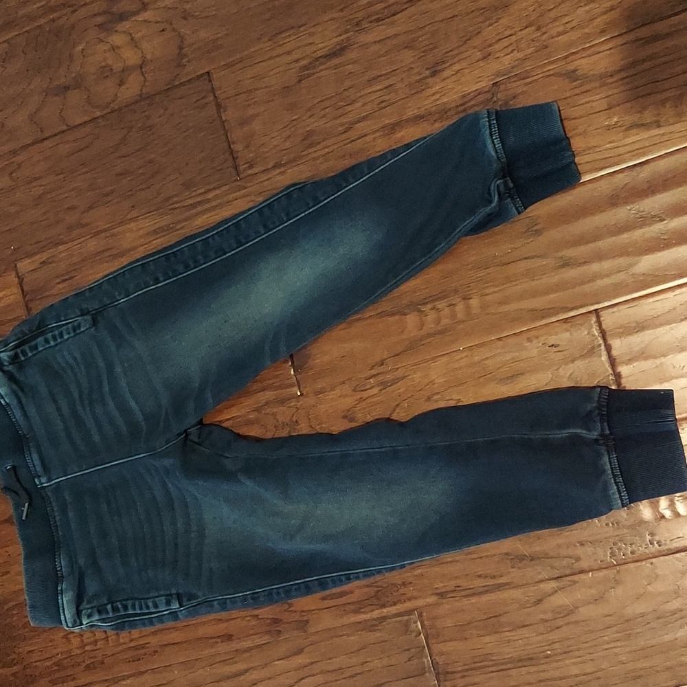 Abercrombie Kids Soft Dark Denim Joggers 9/10